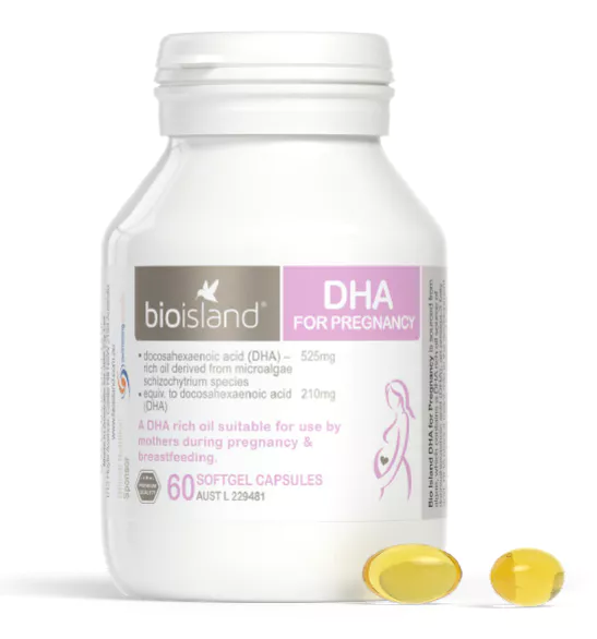 Viên DHA Bầu Bioisland Úc 60v- Bioisland DHA for Pregnancy