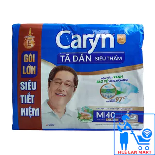 [Chính Hãng] Bỉm Người Già - Tã Dán Caryn Size M40 (Vòng hông 61-106cm)