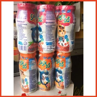 Vỉ 6 Lọ Sữa Chua Uống Susu 80ml