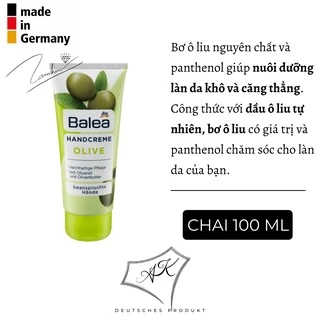 [ Hàng Đức ] Kem dưỡng da tay Balea Đức - 100ml