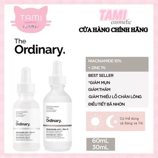 Tinh Chất The Ordinary Niacinamide 10% + ZinC 1% giảm thâm mụn se khít lỗ chân lông