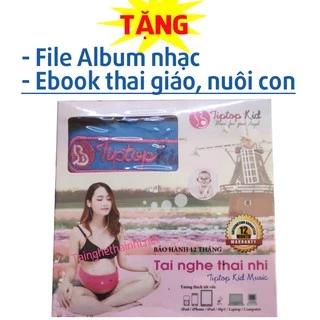 [SIÊU TIẾT KIỆM]Tai nghe thai nhi Tiptopkid Chính Hãng - Tai nghe bà bầu Tiptopkid