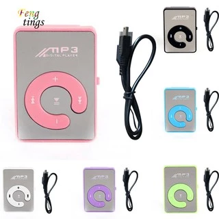 Máy Nghe Nhạc Mp3 Mini Hỗ Trợ Thẻ Nhớ Micro Sd Tf