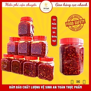 HŨ 500GRAM🔥 TƯƠNG ỚT RIM/XÀO🔥 THƠM NGON🔥 ĐẶC SẢN QUẢNG NGÃI