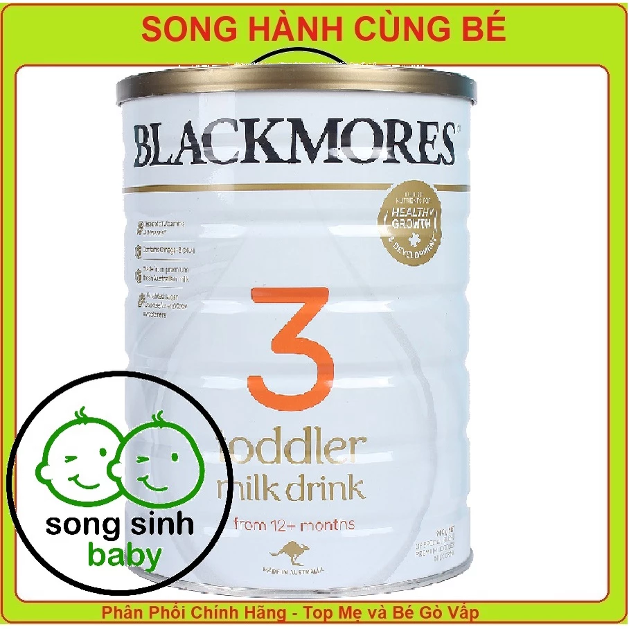 SỮA BLACKMORES - BLACKMORE ÚC SỐ 1, 2, 3 MẪU MỚI - HỘP 900gr