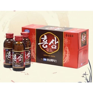 NƯỚC HỒNG SÂM HÀN QUỐC (Hộp 10 chai)