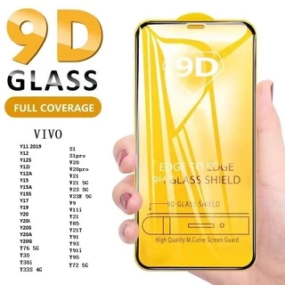 Toàn Bộ Kính Cường Lực 9D Bảo Vệ Màn Hình Cho VIVO Y72 Y11 Y12 Y12S Y12A Y12i Y15 Y15S Y19 Y20 Y20i Y20A Y20A Y30 Y30i Y33S