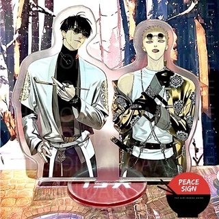 (mini) Mô hình nhân vật mica standee 19 days OLD XIAN in hình anime chibi trang trí trưng bày