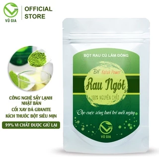 Bột Rau Ngót Sấy Lạnh Nguyên Chất Vũ Gia (50g/ túi)