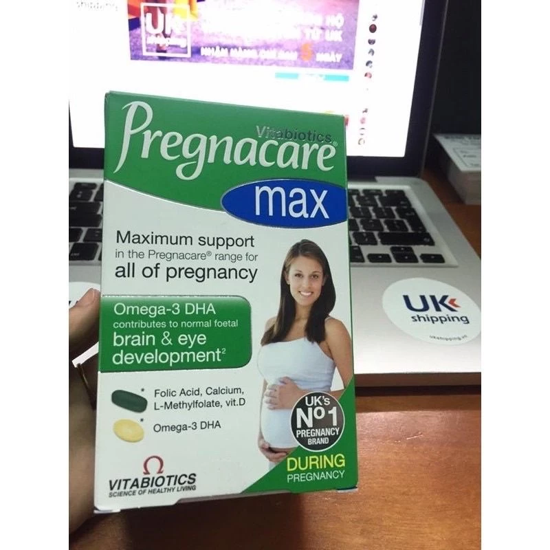 [2025]Viên uống Bầu Anh prenagcare max cho mẹ bầu 84v