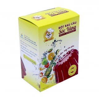 Bột rau câu Sóc Vàng Bột rau câu Jelly Hộp - Kho pha chế Bách Phúc Đà Nẵng