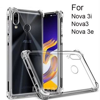 Ốp điện thoại TPU mềm trong suốt chống sốc thời trang cho Huawei Nova 3 3i 3e 4 4i 4e 5 Pro 5i Honor 8X 8X Max Y9 2019