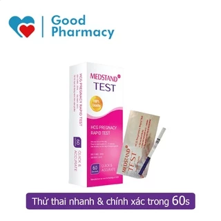 Que thử thai Medstand cho kết quả chính xác và hiển thị nhanh trong vòng 60 giây