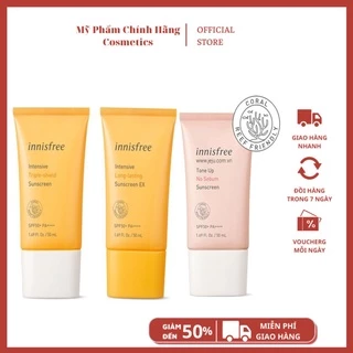 KEM CHỐNG NẮNG / INNISFREE / KEM CHỐNG NẮNG INNISFREE INTENSIVE TRIPLE CARE SPF 50+