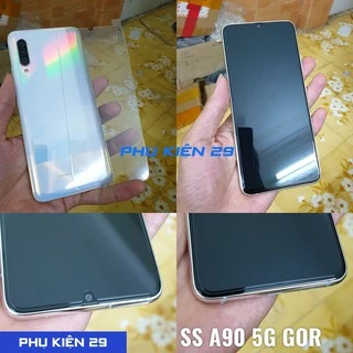 [Samsung A90 5G] Dán kính cường lực cao cấp vuốt siêu mượt chống bám vân tay GOR