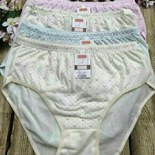 Set 10 Quần lót bà già cotton, quần chíp người lớn tuổi đáy dài