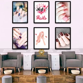 [21-40] 20 Mẫu Tranh Nail Trang Trí Tiệm Nail - Phong Cách Nail Art