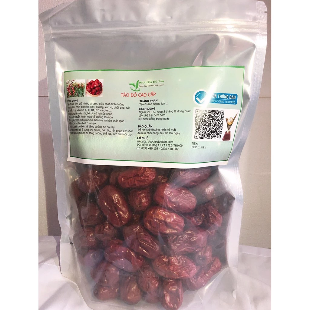 Táo đỏ tân cương - loại cao cấp(200gr)