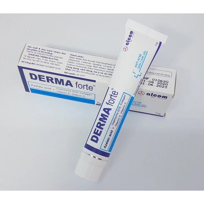 derma forte kem bôi mụn 15g