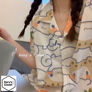 Đồ ngủ mặc nhà Pyjama cộc tay đáng yêu Dory’s Closet