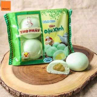  [Chỉ giao Hỏa Tốc] Bánh bao Thọ Phát nhân đậu xanh & khoai môn