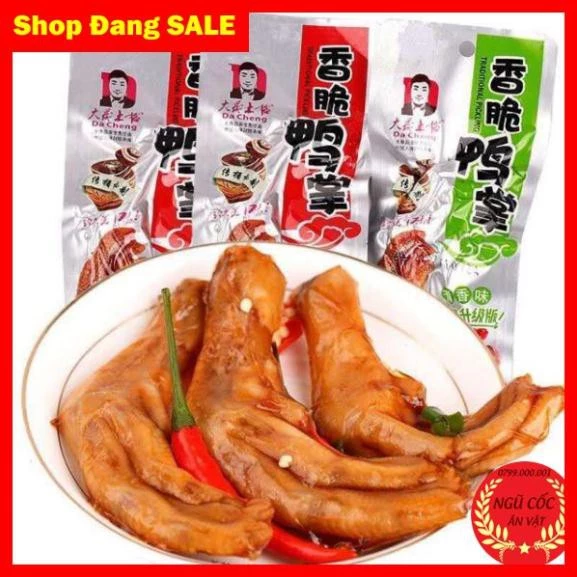 [BÃO SALE 3 NGÀY] [SIÊU RẺ] Chân Vịt Cay DaCheng - Loại To 31,8g 🌶🌶