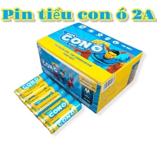 Pin con ó pin tiểu 2A AA đồng hồ đồ chơi remote Hộp 40 viên mẫu mới Pin ắc qui Pinaco