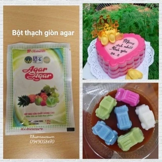 1 gói bột thạch giòn agar  Hoàng Yến 25g