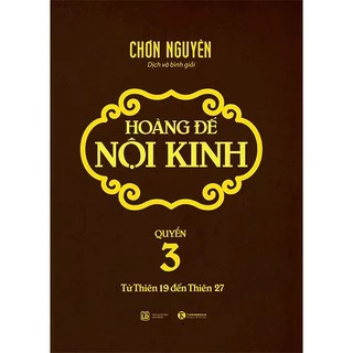 Sách Hoàng Đế Nội Kinh Tập 3