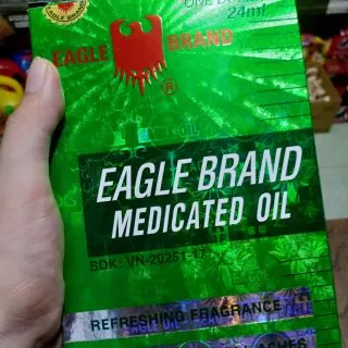 Dầu gió xanh Eagle Brand 24ml - Singapore loại 1 xịn 100%,