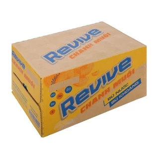 NOW SHIP- Thùng 24 chai Revive chanh muối 390ml bù nước bù khoáng