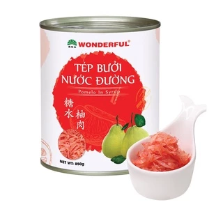 Wonderful tép bưởi nước đường lon 850g