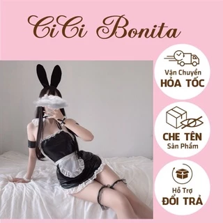 Đồ ngủ sexy cosplay cô hầu thỏ/ người giúp việc gợi cảm CICI BONITA HCM CP37