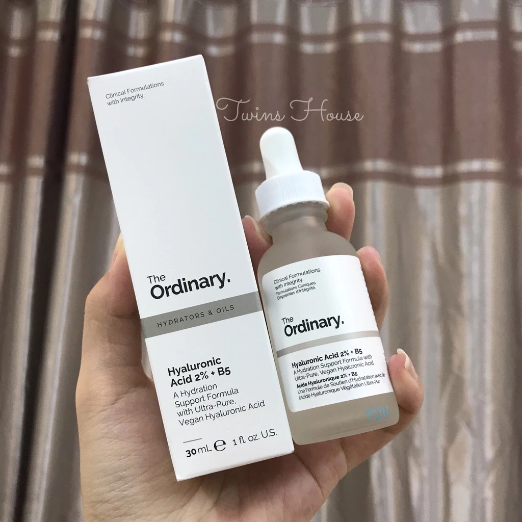 Tinh Chất Cấp Nước Phục Hồi The Ordinary serum Hyaluronic Acid2%+B5