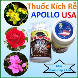 Thuốc Kích Rễ APOLLO USA (100g), Ra Rễ Cực Mạnh cho cây trồng