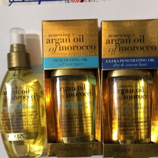 [Auth USA] Tinh Dầu dưỡng tóc OGX Renewing Argan Oil of Morocco Penetrating Oil