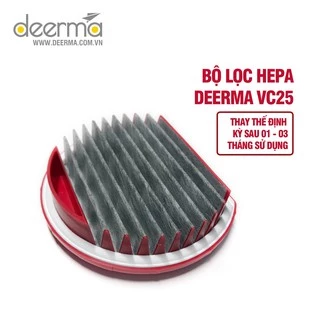 Bộ lọc Hepa thay thế cho máy hút bụi Deerma VC25 (Sản phẩm gốc, chất lượng cao) (befarm.vn)