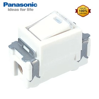 Combo 5 cái - Công tắc B, 1 chiều có đèn báo khi OFF dòng Full Color Panasonic - WNG5051W-751