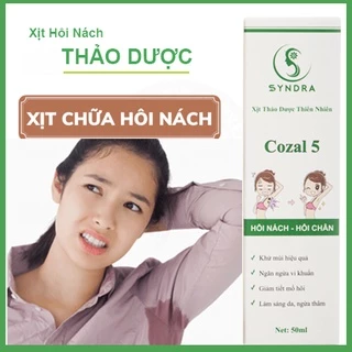 Xịt hôi nách hôi chân chính hãng, khử mùi hôi nách ngăn tiết mồ hôi giảm thâm 50ml