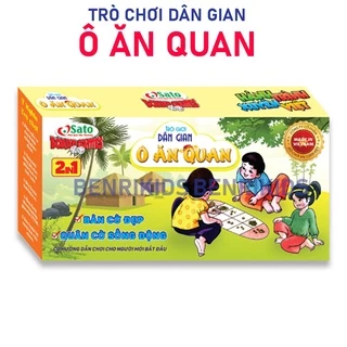 Ô Ăn Quan, Ô quan - Trò Chơi Dân Gian Hấp Dẫn Không Thể Bỏ Qua Dành Cho Trẻ Bằng Nhựa Cao Cấp Sato