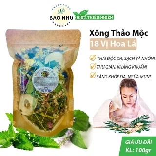 [Link Sỉ] Thảo Mộc Xông Mặt 18v 100% Thiên Nhiên - Sạch Da, Giảm Mụn, Kiềm Nhờn