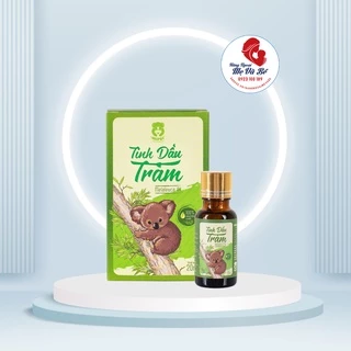 Tinh dầu Tràm MIPBI 20ml được làm 100% từ lá cây tràm gió (Date 11.2024)