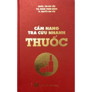 Sách - Cẩm nang tra cứu nhanh thuốc