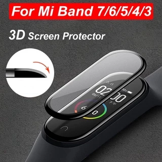 Miếng Dán Bảo Vệ Màn Hình 3D Cho Xiaomi Miband 3 4 5 6 7 Xiaomi Miband 6 Mi Band 7 / 6 / 5 / 4 / 3