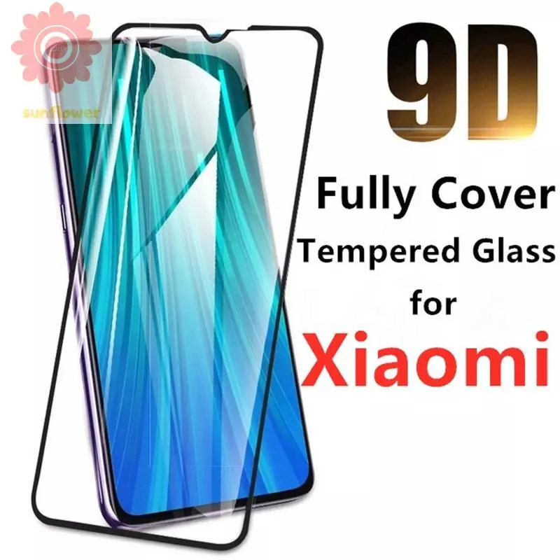 Kính Cường Lực 9d Bảo Vệ Toàn Màn Hình Cho Xiaomi Redmi Note 9 9s 9pro 8 Redmi 9 9T Note8 Poco X3 NFC Poco M3