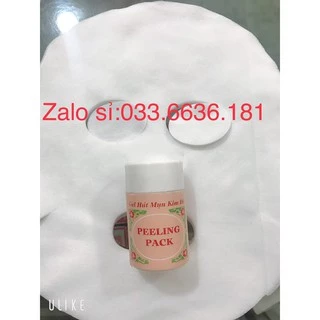 gel lột mụn cám PEELING PACK hủ 60g + 10 miếng mặt nạ giấy