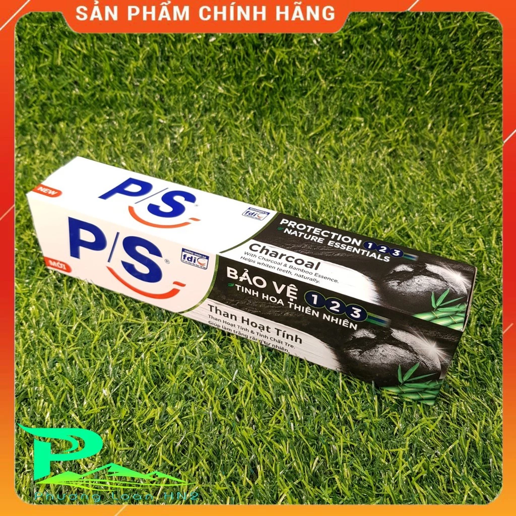 Kem đánh răng P/S Than hoạt tính - Tuýp 180g