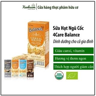 Sữa Hạt Ngũ Cốc 4Care Balance 180ml - XanhSam Organic