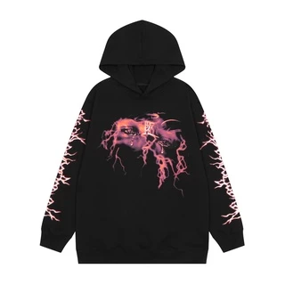 Áo Hoodie Cotton In Chữ VLONE Thời Trang Cho Nam Nữ