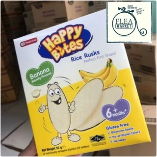 BÁNH ĂN DẶM [FREESHIP] HAPPY BITES CHO BÉ TỪ 6 THÁNG TUỔI